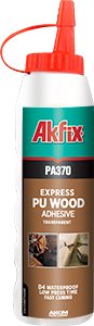 Akfix РА370 Экспресс Водостойкий клей Д4 500 гр.прозрачный для дерева - Ангара 96