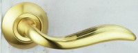 Ручка дверная PASSADO A-35-10 S. GOLD Золото матовое - Ангара 96