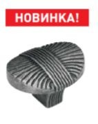 1684/000мм EDSON ручка-кнопка антик серебро - Ангара 96