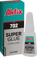Akfix 702 Супер клей секундного действия (25 гр.) - Ангара 96