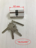 Цилиндровый механизм ключ-ключ CYL 3-60 CHROME "Bussare" - Ангара 96