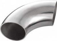 Отвод сварной нержавеющий диаметром 38,1 мм, с толщиной стенки 1,5 мм - Ангара 96