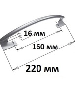 РУЧКИ ДЛЯ СКЛАДНЫХ ДВЕРЕЙ ШКАФА, ДЛЯ ДВЕРЕЙ-КНИЖЕК, ДЛЯ ДВЕРЕЙ-ГАРМОШЕК - Ангара 96