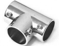 Крепеж-соединитель 2-х труб D50/D50 Т- образный ТН980-50 (система PLAY) - Ангара 96
