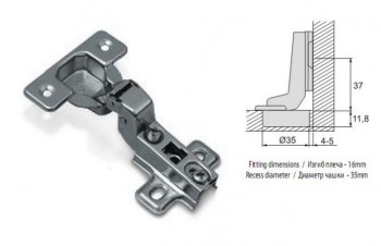 Петля для вкладных дверей ASTIL  Y8207А-17 (Испания) - Ангара 96