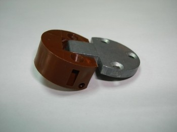 Петля секретерная большая (d=40мм), металл + пластмасса - Ангара 96